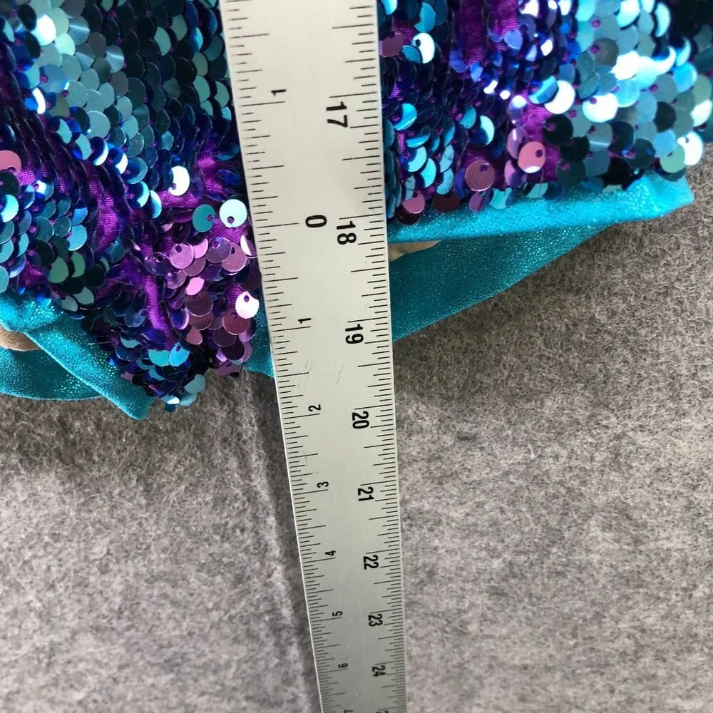 Weissman‎ Lights Ultra Sparkle Biketard Unitard Child SC (6) Girls Costume Dance